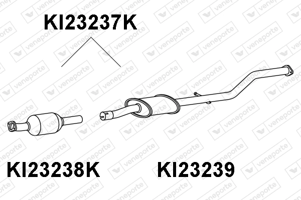 Catalytic Converter (KI23237K)