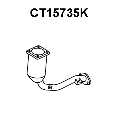Catalytic Converter (CT15735K)