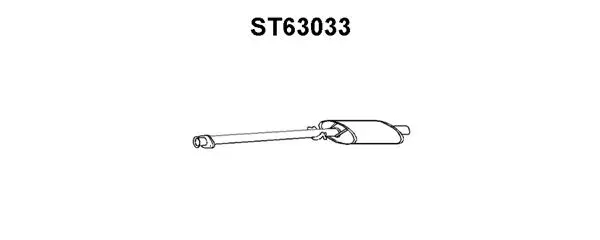 Centre Muffler (ST63033)