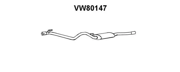 Rear Muffler (VW80147)