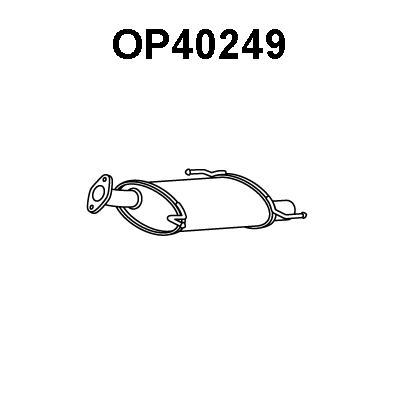 Rear Muffler (OP40249)