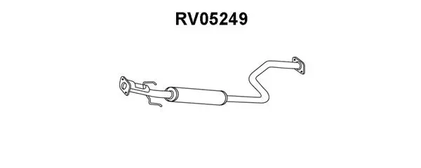 Front Muffler (RV05249)