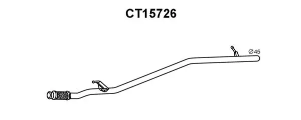 Exhaust Pipe (CT15726)