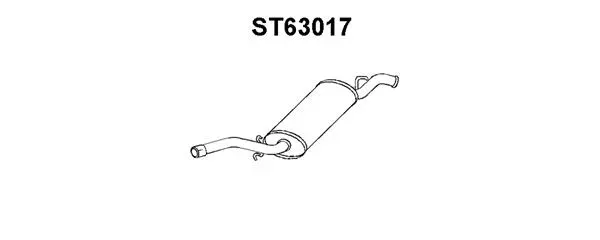 Rear Muffler (ST63017)