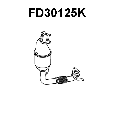 Catalytic Converter (FD30125K)