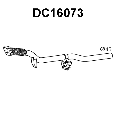 Exhaust Pipe (DC16073)