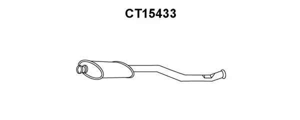 Front Muffler (CT15433)
