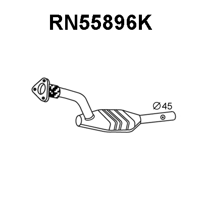 Catalytic Converter (RN55896K)