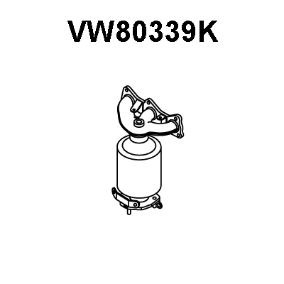 Catalytic Converter (VW80339K)