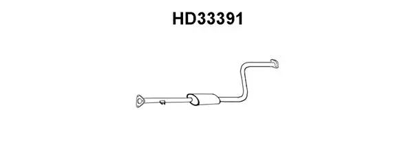 Front Muffler (HD33391)