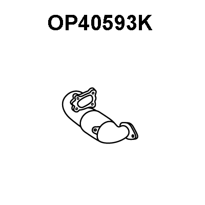 Catalytic Converter (OP40593K)