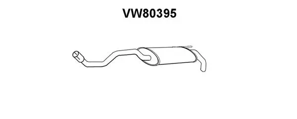 Rear Muffler (VW80395)