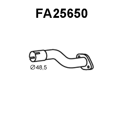 Exhaust Pipe (FA25650)