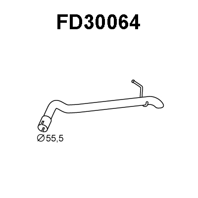 Exhaust Pipe (FD30064)