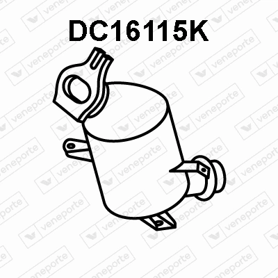 Catalytic Converter (DC16115K)