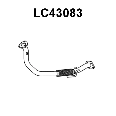 Exhaust Pipe (LC43083)