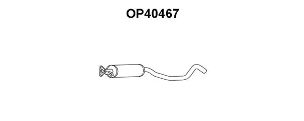 Front Muffler (OP40467)