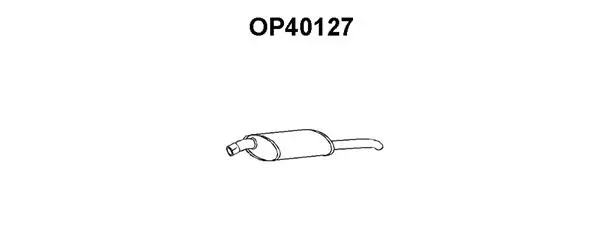 Rear Muffler (OP40127)