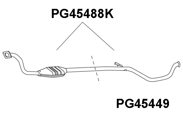 Catalytic Converter (PG45488K)