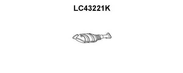 Catalytic Converter (LC43221K)