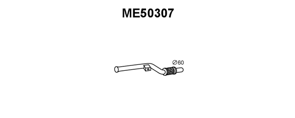 Exhaust Pipe (ME50307)