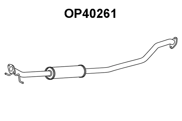 Front Muffler (OP40261)