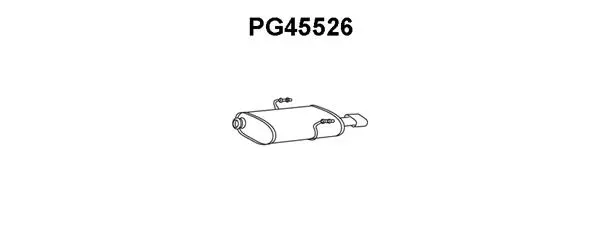 Rear Muffler (PG45526)