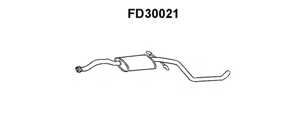 Centre Muffler (FD30021)