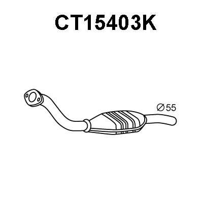 Catalytic Converter (CT15403K)