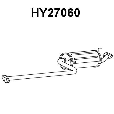Rear Muffler (HY27060)