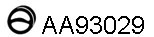 Rubber Strip, exhaust system (AA93029)