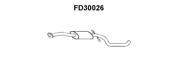 Centre Muffler (FD30026)