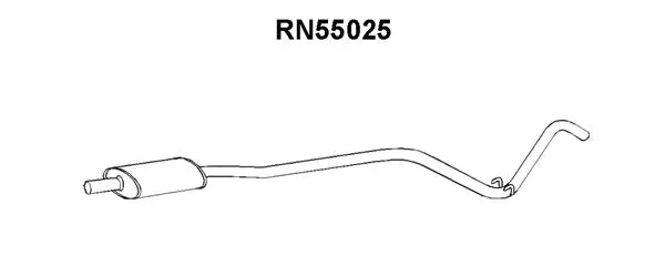Centre Muffler (RN55025)