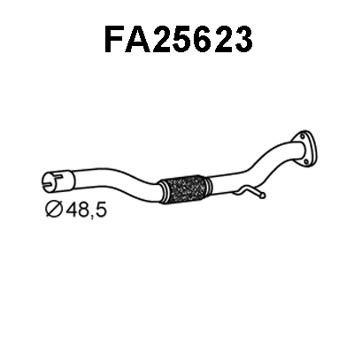 Exhaust Pipe (FA25623)