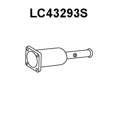 Soot/Particulate Filter, exhaust system (LC43293S)