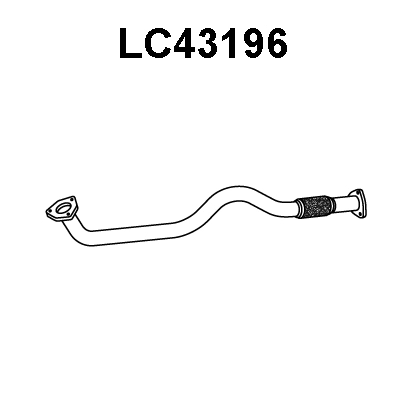 Exhaust Pipe (LC43196)