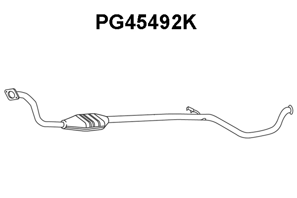 Catalytic Converter (PG45492K)