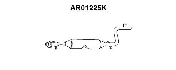 Catalytic Converter (AR01225K)