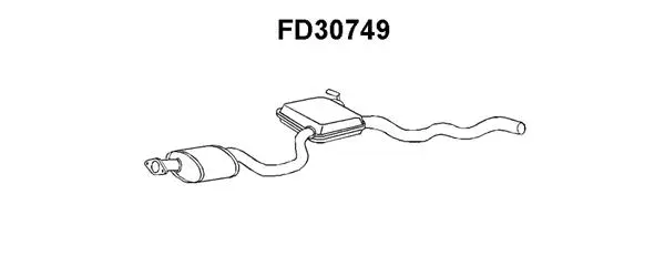Front Muffler (FD30749)