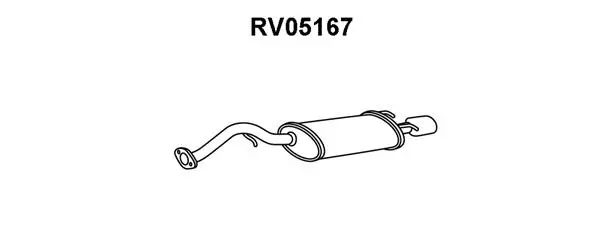 Rear Muffler (RV05167)