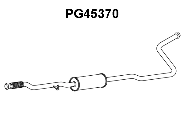 Front Muffler (PG45370)