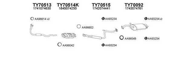 Exhaust System (700080)
