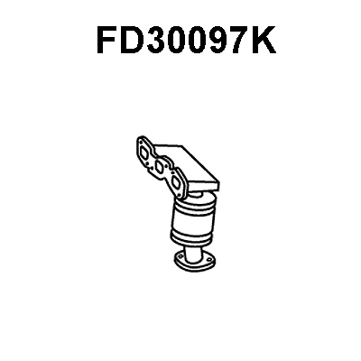 Manifold Catalytic Converter (FD30097K)
