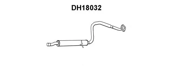 Centre Muffler (DH18032)