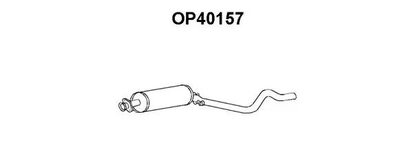 Front Muffler (OP40157)