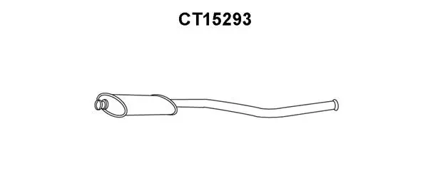 Front Muffler (CT15293)