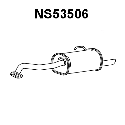 Rear Muffler (NS53506)