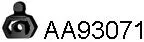 Rubber Strip, exhaust system (AA93071)