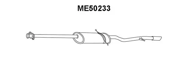 Rear Muffler (ME50233)