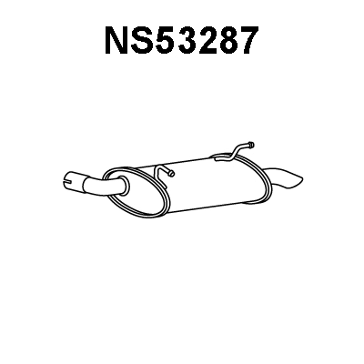 Rear Muffler (NS53287)